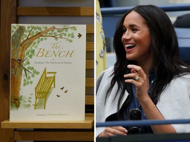 ​Meghan Markle was pregnant with Lilibet while working on the book and the final illustration shows Harry and Archie, now a toddler, at the family's chicken coop. ​