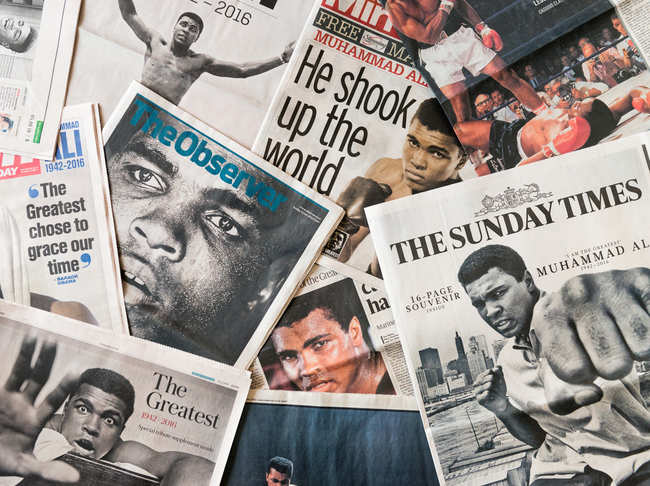 Muhammad Ali-newspaper_iStock
