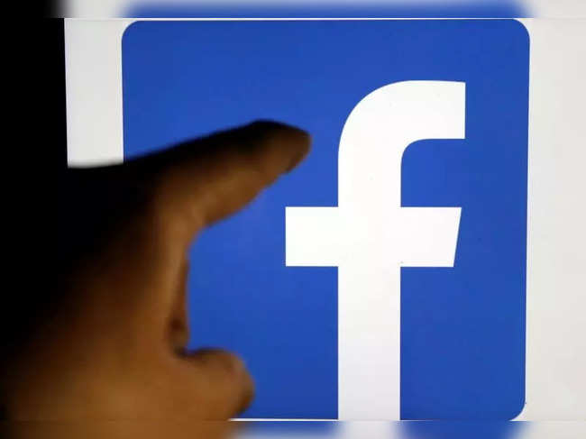 FILE PHOTO: A Facebook logo is pictured in Bordeaux, southwestern France