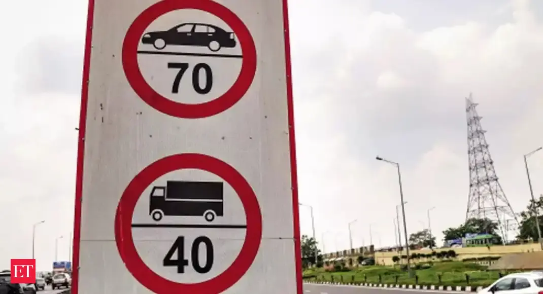 Delhi: Maximum speed limit revised for motor vehicles - Vimarsana News