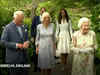 Watch: Queen Elizabeth II hosts G-7 leaders, spouses in closed event