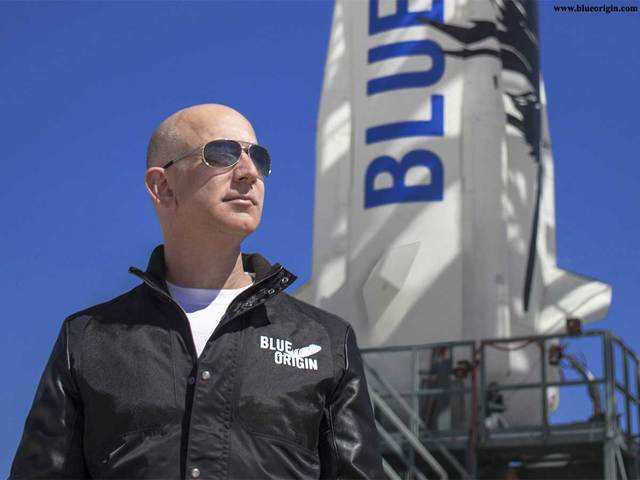 ​Trip to space with Jeff Bezos