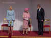 Watch: Queen Elizabeth II welcomes Joe and Jill Biden for tea at Windsor Castle