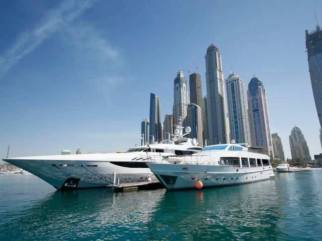 Dubai yacht