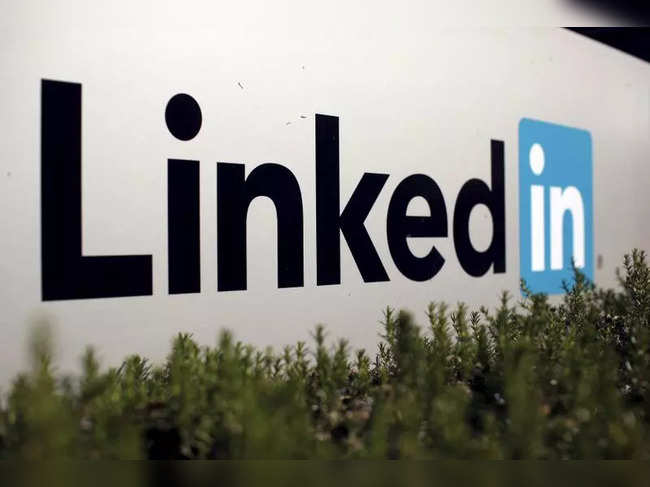 The logo for LinkedIn Corporation is shown in Mountain View, California