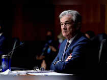 FILE PHOTO: Federal Reserve Chair Jerome Powell listens during a Senate Banking Committee hearing in Washington