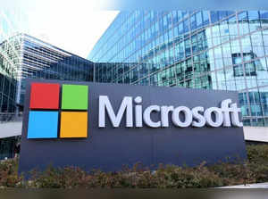 FILE PHOTO: General view of Microsoft Corporation headquarters at Issy-les-Moulineaux, near Paris