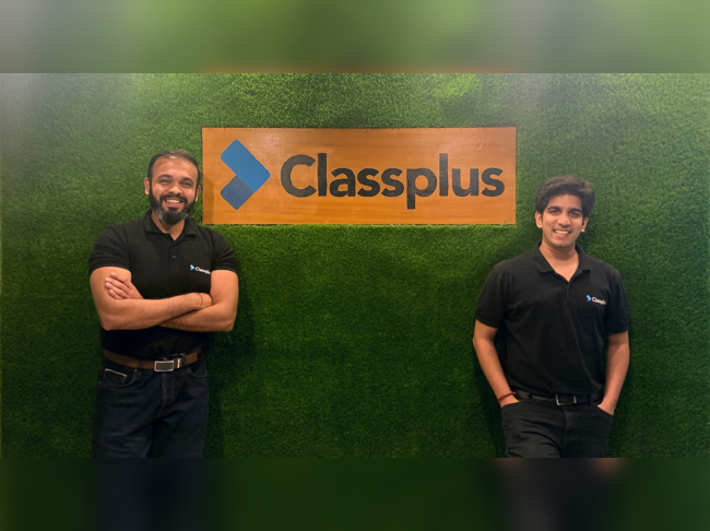 L-R Bhaswat Agarwal & Mukul Rustagi, co-founders, Classplus