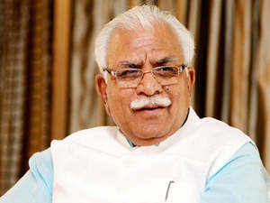 Haryana chief minister Manohar Lal Khattar.