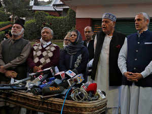 Upon return from Delhi, Farooq Abdullah says 'level of mistrust' in JK, Omar demands statehood before polls