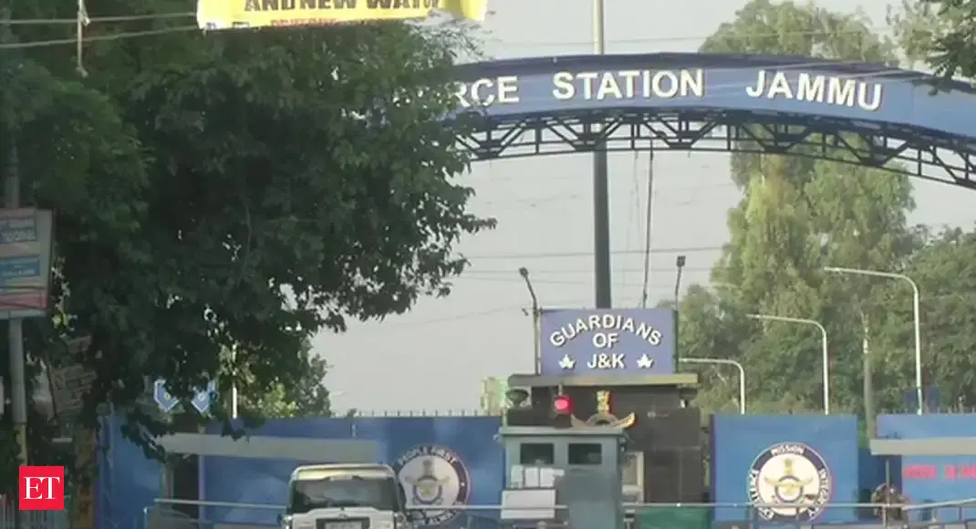 Explosion heard inside Jammu airport's technical area - Vimarsana News