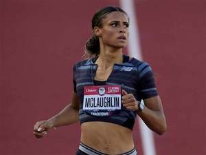 McLaughlin breaks 400 hurdles mark on historic day at ...