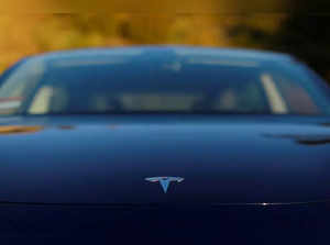 A 2018 Tesla Model 3 electric vehicle