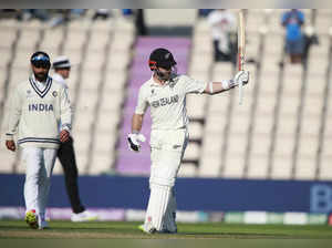 New Zealand's captain Kane Williamson and India's team captain Virat Kohli
