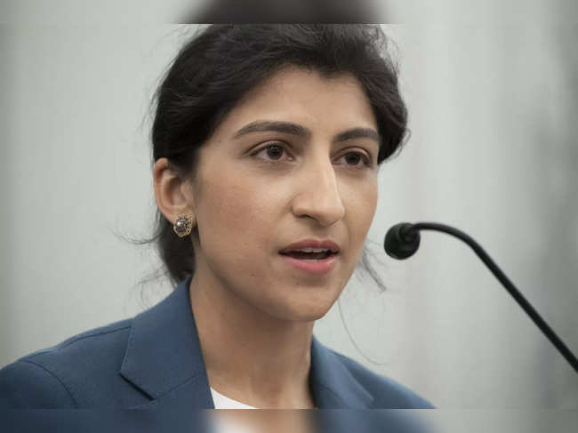 US FTC Chairwoman Lina Khan.