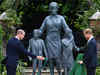 Princes William and Harry set aside differences as they unite to unveil Diana's statue on her 60th birth anniversary