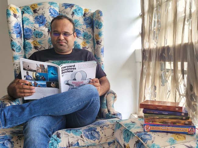 ​Reading helps set the right perspective​ for Hiren Dhuvad.