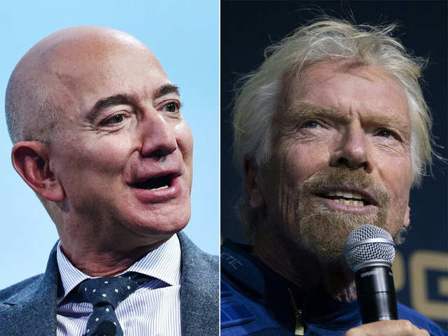 ?Branson beats Bezos