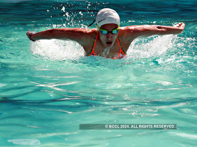 ​First Indian female swimmer