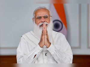 New Delhi: Prime Minister Narendra Modi addresses doctors, on the National Docto...
