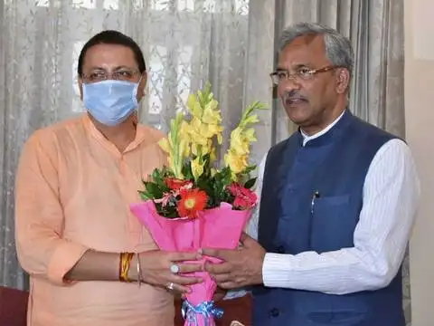 ​Dhami replaces Tirath Singh Rawat