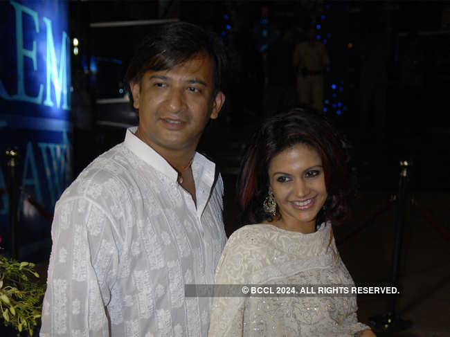 File photo: ​Raj Kaushal and Mandira Bedi at the premier of the film ‘Saawariya’ in Mumbai, in 2007.