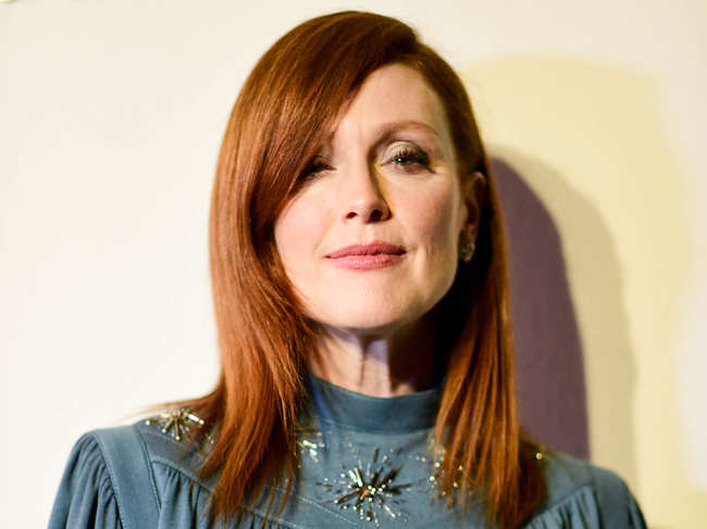 ​Julianne​Moore said she takes to heart a quote from Helen Mirren with regards to her philosophy on ageing: "Aging is a requirement of life: You either grow old or die young."​