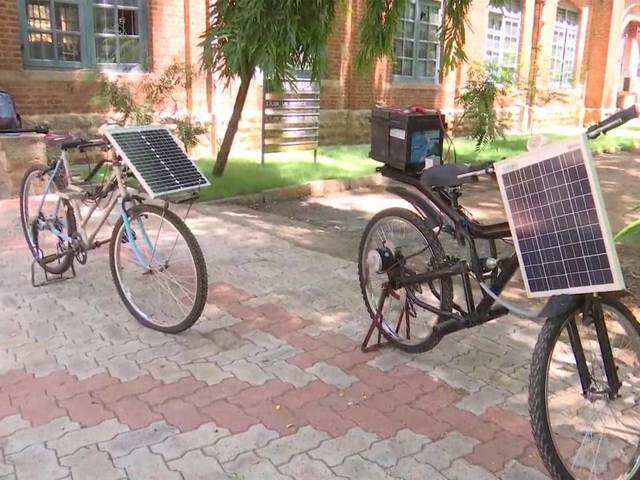 ​Solar-powered electric cycle