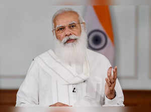 New Delhi: Prime Minister Narendra Modi addresses doctors, on the National Docto...