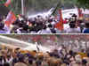 Punjab Police use water cannons on BJP workers protesting against govt alleging dalits being ignored in state