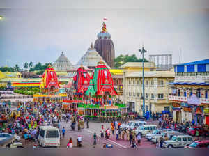 Puri: Chariots of Lord Jagannath, Balabhadra and Devi Subhadra near completion a...