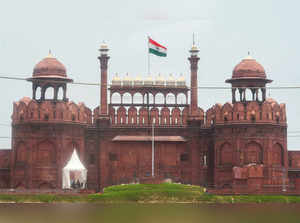 New Delhi: A view of Red Fort in New Delhi. ASI-Protected monuments and museums ...