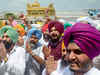 Punjab political crisis: In a show of strength, Navjot Singh Sidhu and 62 Congress MLAs visit Golden Temple