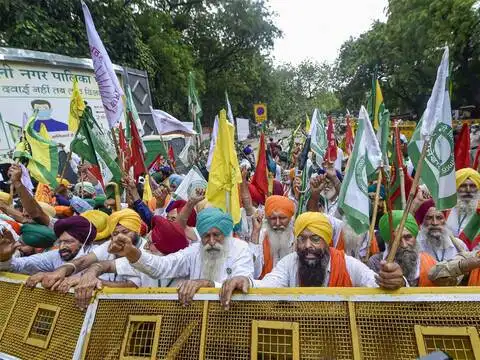 At Jantar Mantar in New Delhi