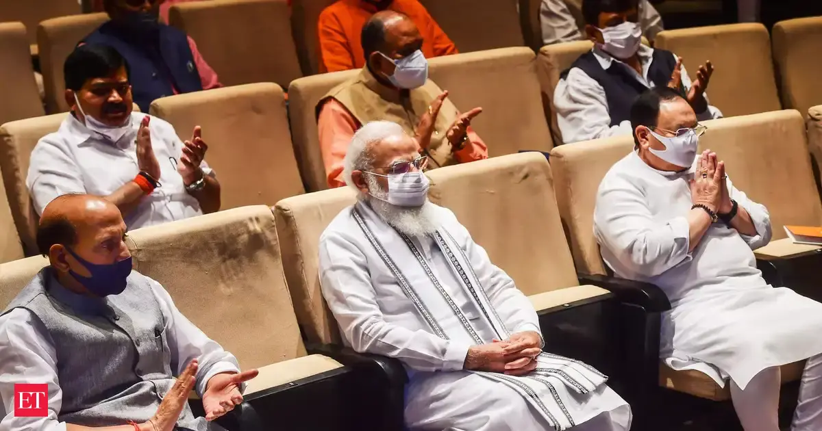 PM Modi asks BJP MPs to organise programmes at village level to mark 75 ...