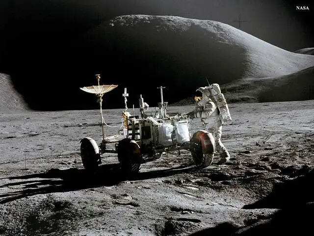 An enduring symbol - Driving on the Moon: 50 years ago, American ...