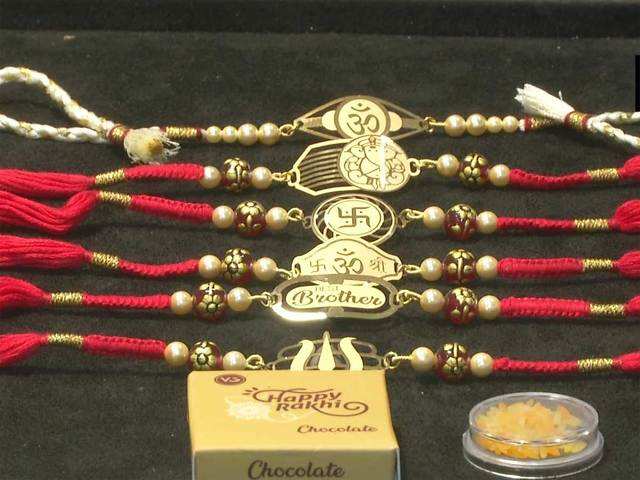 ​Pure gold and silver rakhis