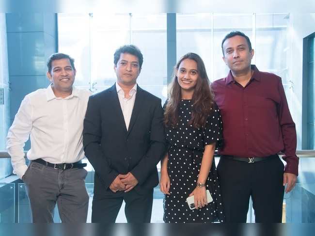 Toothsi cofounders Dr. Manjul Jain, Dr. Pravin Shetty, Dr Arpi Mehta, Dr. Anirudh Kale