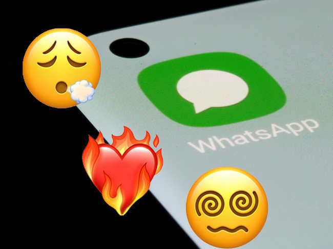 The new 2020 emojis for Android users range from 'Face in Clouds', 'Heart on Fire', 'Mending Heart', 'Face Exhaling' and 'Face with Spiral Eyes'.
