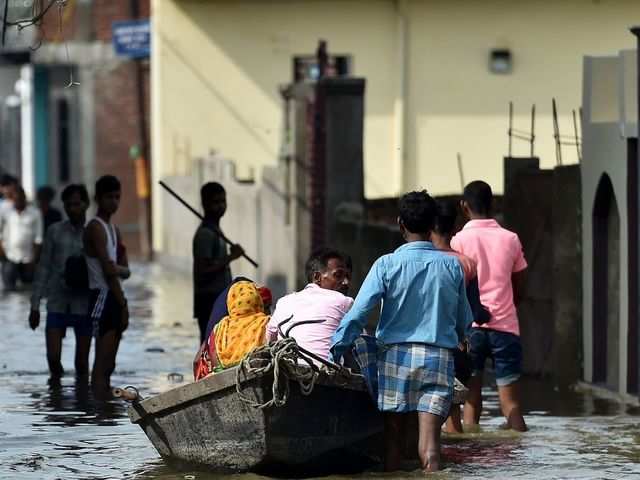 Rising water levels