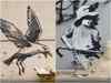Famous street artist Banksy takes credit for British seaside 'spraycation'