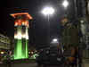 Srinagar: Clock Tower at Lal Chowk illuminates in Tricolour on the eve of Independence Day