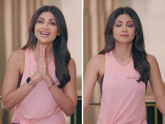 ​Shilpa Shetty Kundra​ said that practising pranayam can help people stay positive during difficult times.
