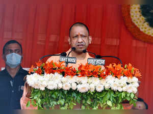 Uttar Pradesh, Aug 15 (ANI): Uttar Pradesh Chief Minister Yogi Adityanath speaks...