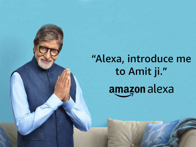 Alexa, introduce me to Amitabh Bachchan
