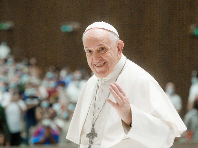 ​The pope is a well-known for his love for soccer, and his beloved San Lorenzo soccer club in Buenos Aires. ​