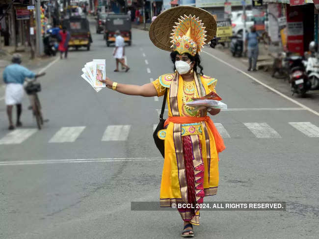T​he traditional artistes, who have got the birth right to deck up as the folk incarnation of the demon king, will be unable to enact the decades-old practice on 'Thiru Onam'.​