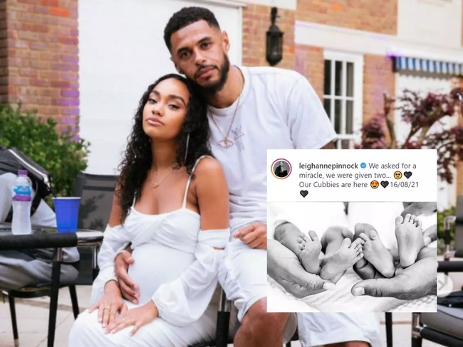 Little Mix Singer Leigh Anne Pinnock And Her Fiance Andre Gray Become Parents To Twins The Economic Times