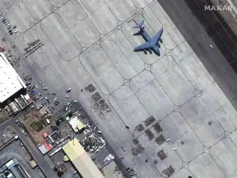 Inside the airport