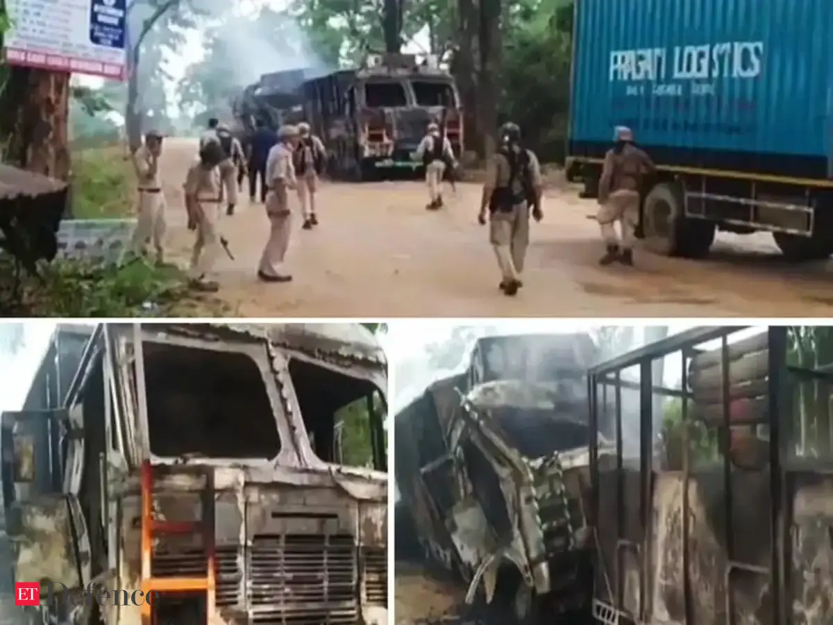Assam terror attack: Five people killed, six trucks set on fire ...